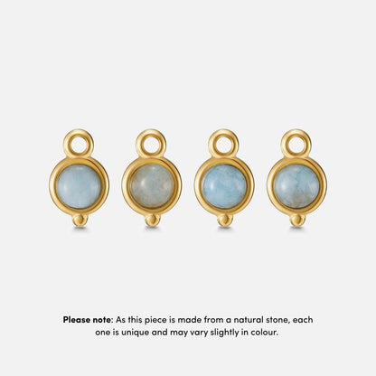 Aquamarine Gold Necklace