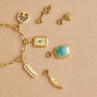 Crystal Ivory Charm