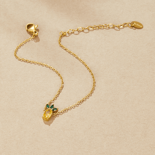Crystal Pineapple Bracelet