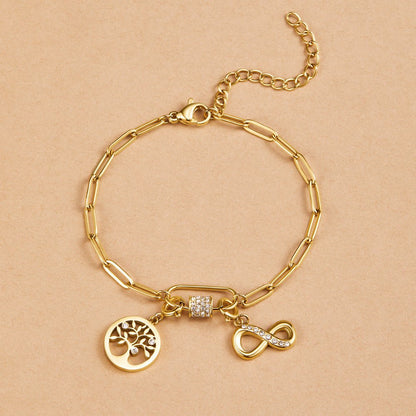 Golden Tree Of Life Charm