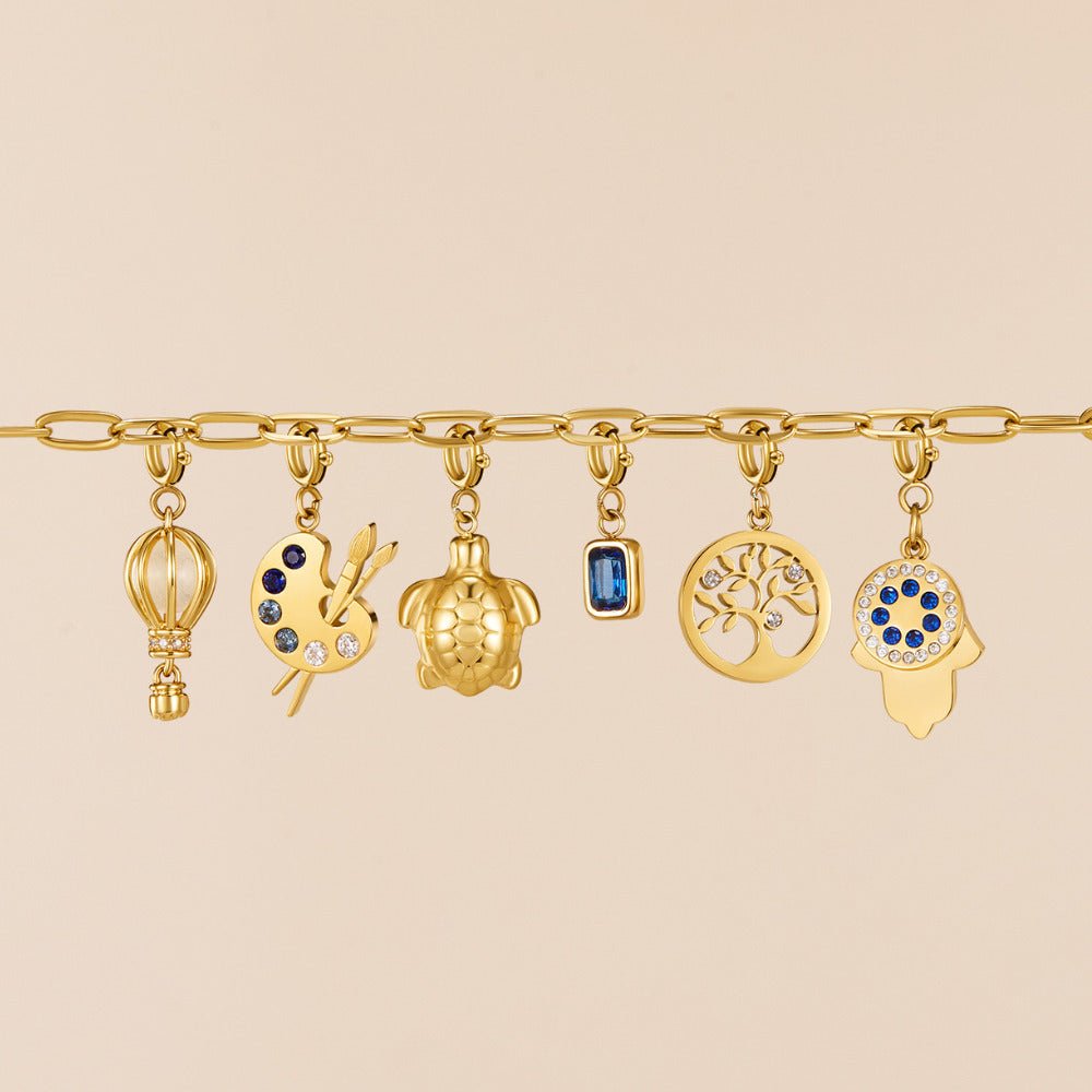 Golden Tree Of Life Charm