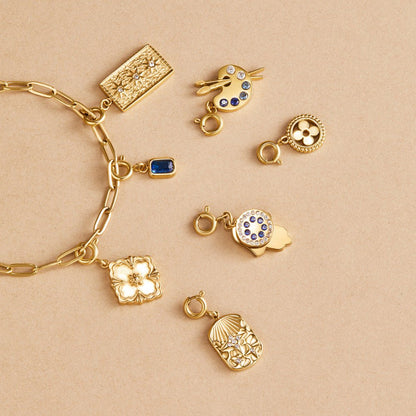 'Spring Bloom' Flower Petal Charm