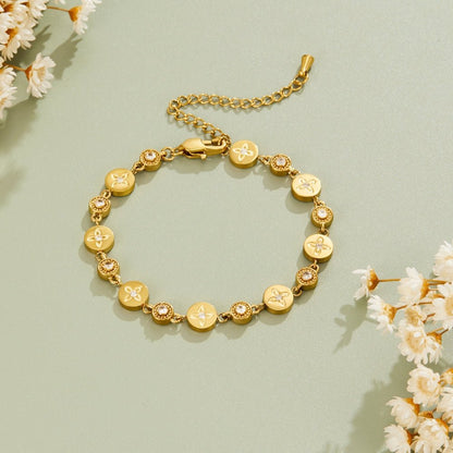 Spring Bloom Gold Bracelet