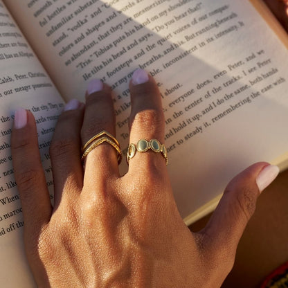 Vintage Athena Gold Ring